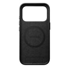 Capa Traditional em couro Nomad iPhone 18 Pro Preto