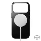 Capa Traditional de couro Horween iPhone 18 Pro Preto