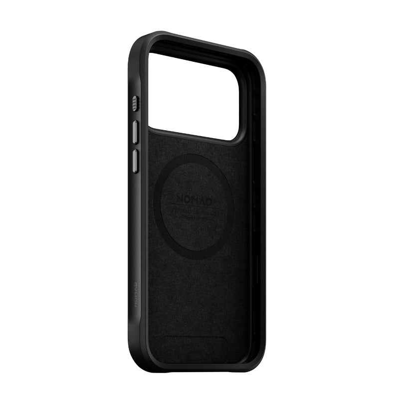 Capa Rugged de couro iPhone 18 Pro Max / 17 Pro Max Rustic Brown
