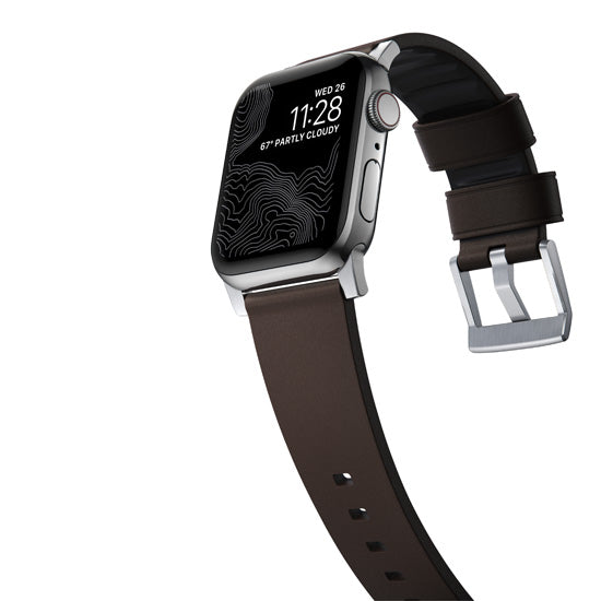 Pulseira Active Pro Apple Watch 44/45/46/49 mm Cinza/Castanho