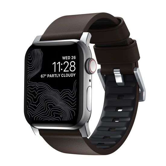 Pulseira Active Pro Apple Watch 44/45/46/49 mm Cinza/Castanho