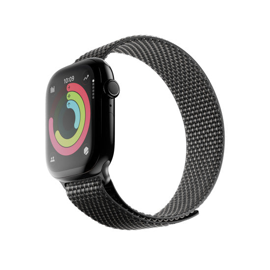 Bracelete Active Sport Loop para Apple Watch 44/45/46/49 mm Preta