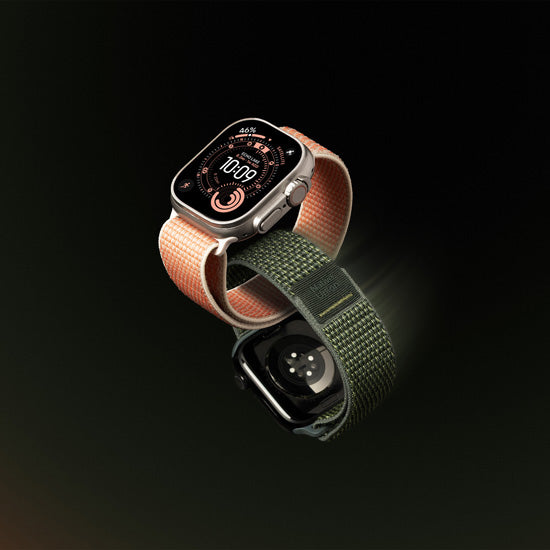 Bracelete Active Sport Loop para Apple Watch 44/45/46/49 mm Preta