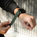 Bracelete Active Sport Loop para Apple Watch 44/45/46/49 mm Verde