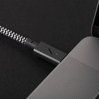 ECO Belt Cable USB-C para USB-C 240W (2.4m) Zebra