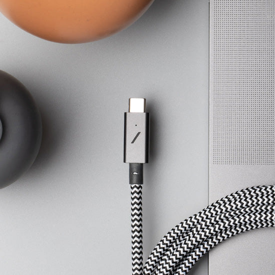 ECO Belt Cable USB-C para USB-C 240W (2.4m) Zebra