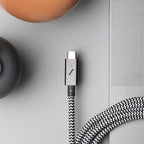 ECO Belt Cable USB-C para USB-C 240W (2.4m) Zebra