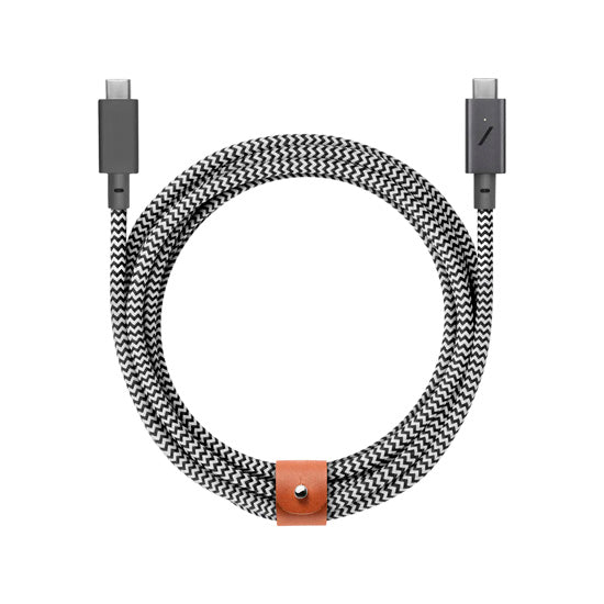 ECO Belt Cable USB-C para USB-C 240W (2.4m) Zebra