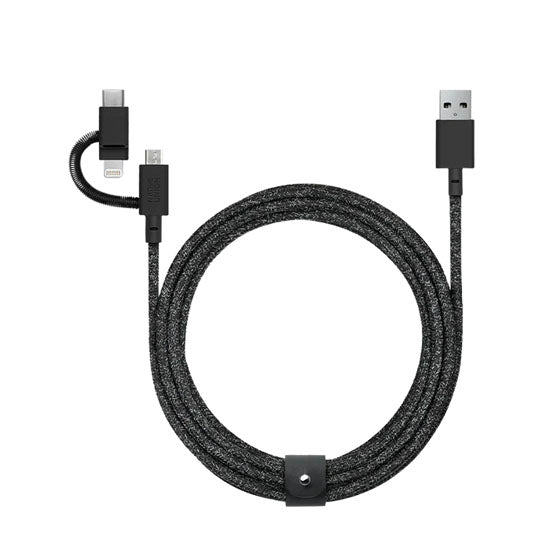 Eco Belt Cabo Universal (2m) Preto