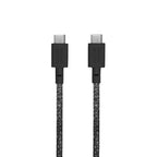 ECO Belt Cable USB-C para USB-C (1.2m) Preto