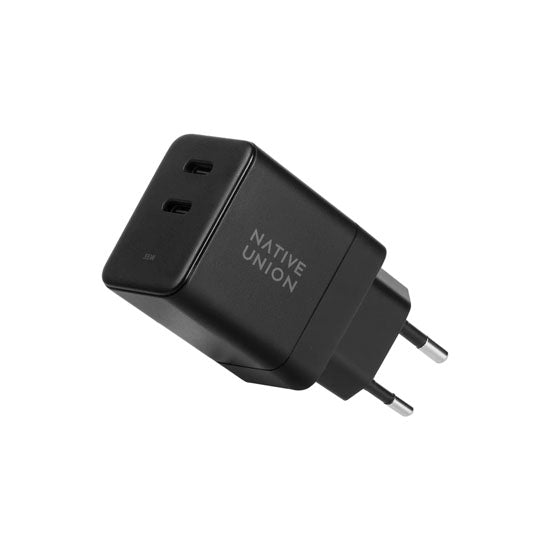 Carregador rápido GaN PD 35W Preto