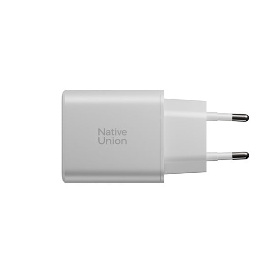 Carregador rápido GaN PD 45W Branco