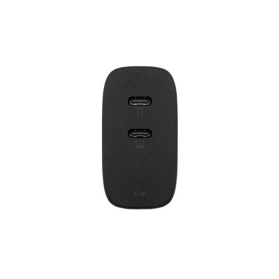 Carregador Fast GaN PD 67W Preto