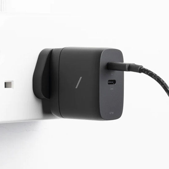 Carregador Fast GaN PD 67W Preto