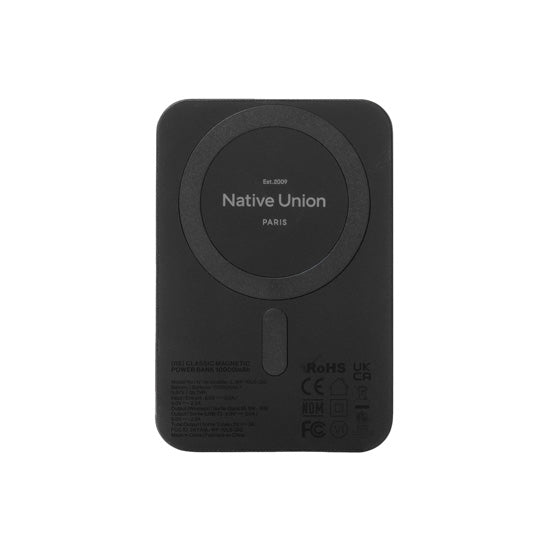 (Re)Classic Bateria externa Magnética 10.000mAh Preto
