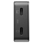 Carregador Pocket GaN 65 W USB-C duplo, Preto