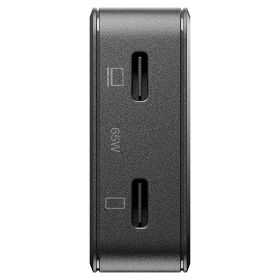 Carregador Pocket GaN 65 W USB-C duplo, Preto