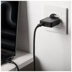 Carregador Pocket GaN 65 W USB-C duplo, Preto