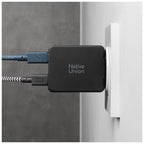 Carregador Pocket GaN 65 W USB-C duplo, Preto