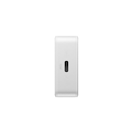 Carregador Pocket GaN 70 W USB-C Branco