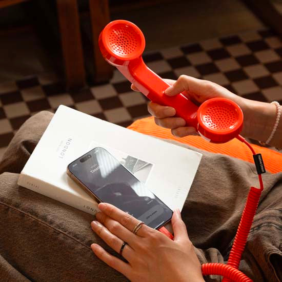 POP Phone Alarm Red