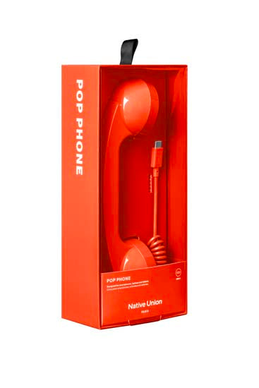 POP Phone Alarm Red