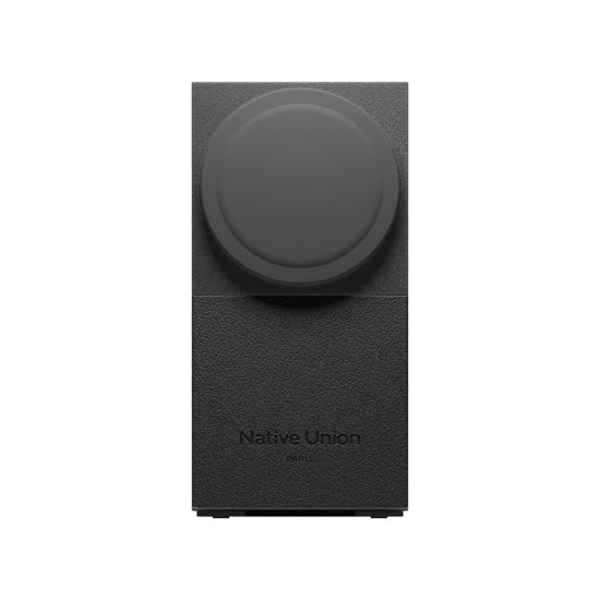 Carregador sem fio magnético Qi2 2 em 1 Rise Preto