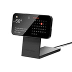 Carregador sem fio magnético Qi2 2 em 1 Rise Preto