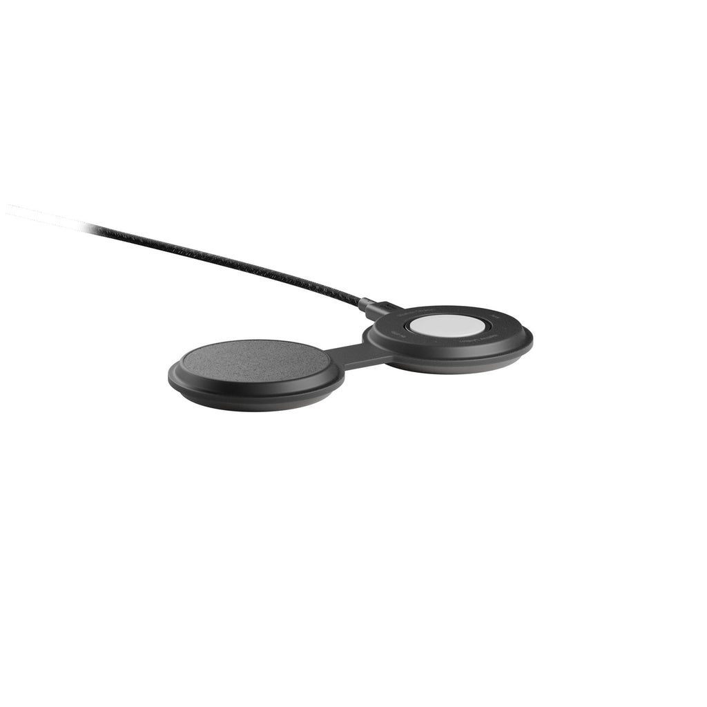 Voyage Carregador sem fio 2 em 1 Qi2 Preto