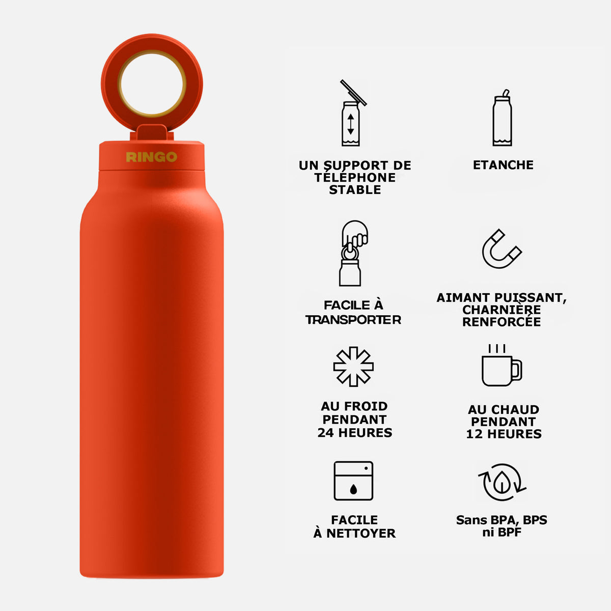 Ringo Pro (710 ml) Laranja