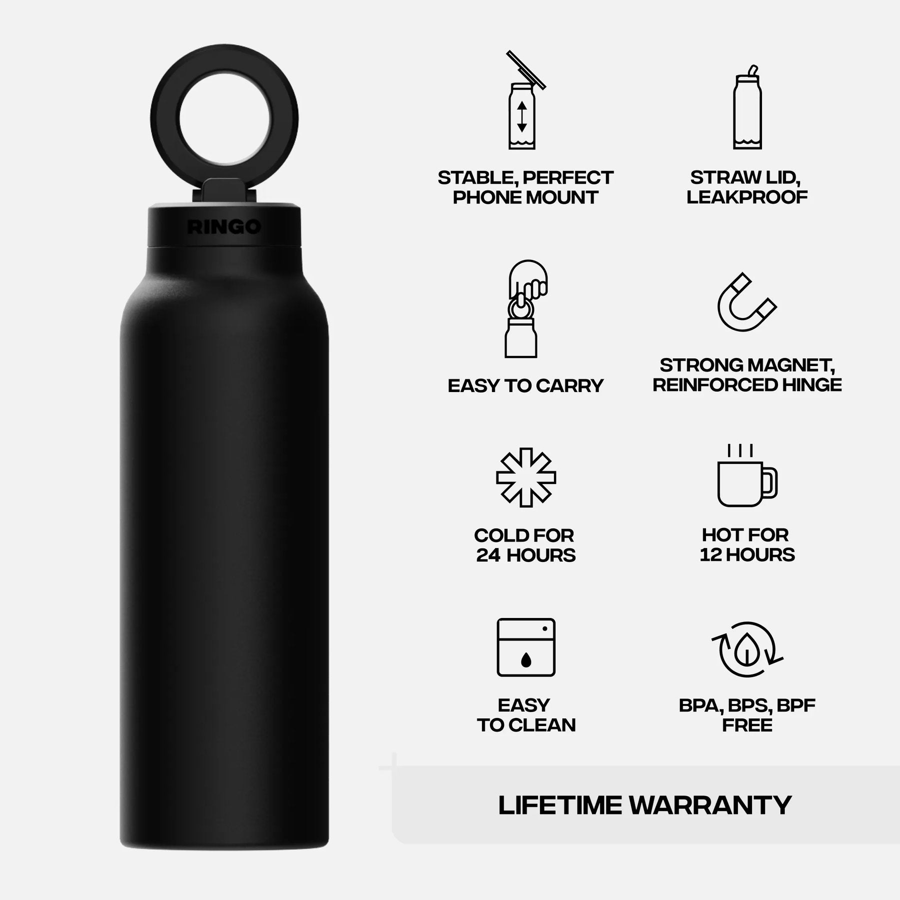 Ringo Pro XL (950ml) Preto