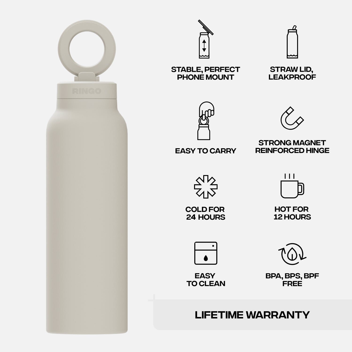 Ringo Pro XL (950ml) Marfim