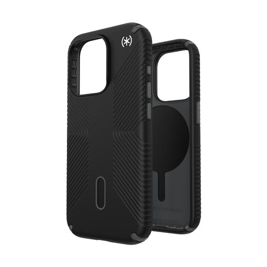 Presidio2 Grip Click-Lock iPhone 15 Pro Preto/Cinza
