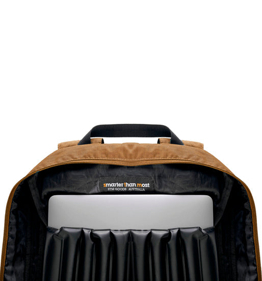 Mochila inflável 15L Café