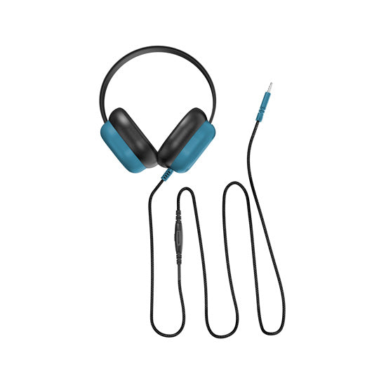 Fones de ouvido HEAR-O (3,5 mm) Preto / Azul EDU