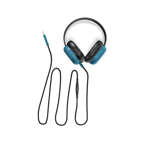 Fones de ouvido HEAR-O (3,5 mm) Preto / Azul EDU