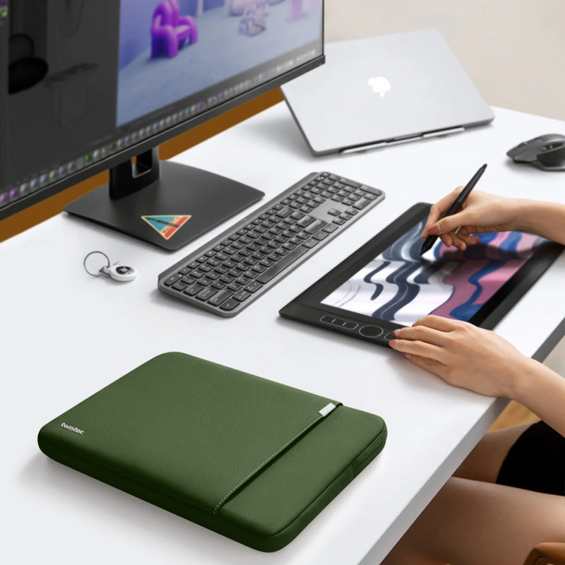 Capa Defender-A13 para MacBook Air e Pro 13" Verde