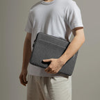 Capa Light-A18 para MacBook Air e Pro 13" (M5/M4/M3) Cinza Escuro