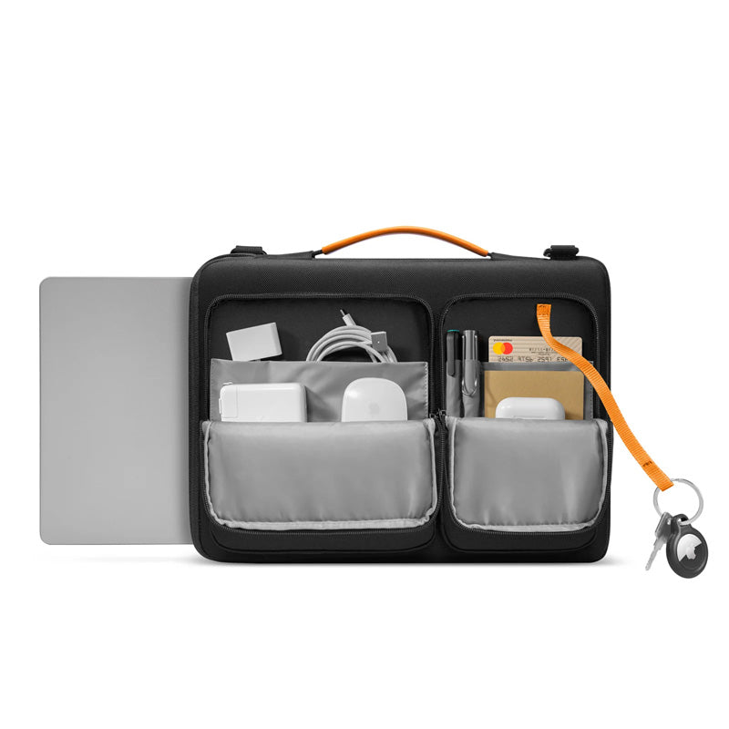 Bolsa Tiracolo Defender-A42 para MacBook Pro 14" Preto