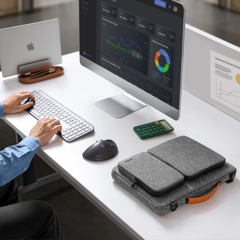 Bolsa Tiracolo Defender-A42 para MacBook Pro 14" Dark Gray