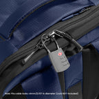 Mochila de viagem para portátil Navigator-T66 Liteway 20L azul escuro