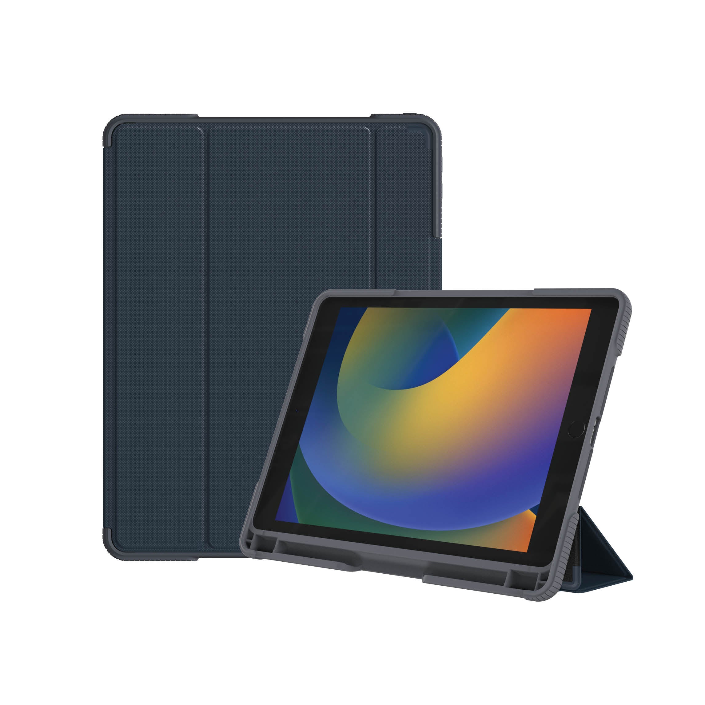Capa Academy iPad 10.2 (7/8/9ª geração) Azul Polybag