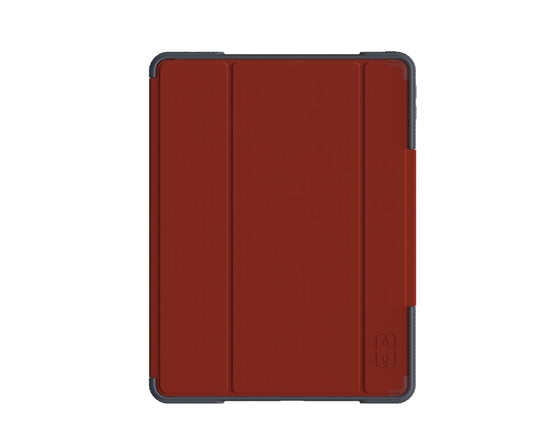 Capa folio Academy iPad 10.2 (7/8/9 ger) Vermelha Polybag