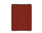 Capa folio Academy iPad 10.2 (7/8/9 ger) Vermelha Polybag
