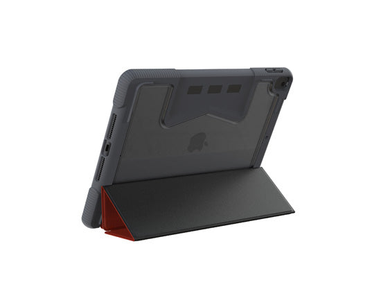 Capa folio Academy iPad 10.2 (7/8/9 ger) Vermelha Polybag