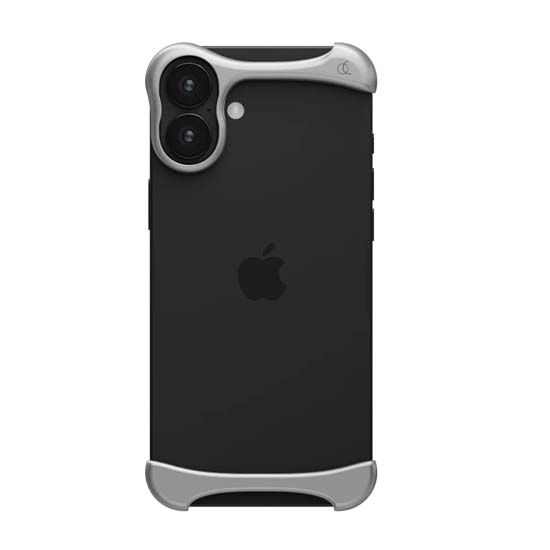 Arc Pulse Aluminum iPhone 16 Plus Matte Silver - ARC
