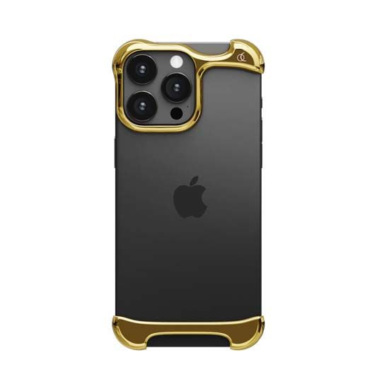 Arc Pulse Aluminum iPhone 16 Pro Polished Gold - ARC