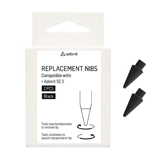 Replacement Tip SE 2 Black - Adonit