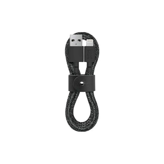 Eco Belt Cable USB-A to Lightning (1.2m) Black - Native Union