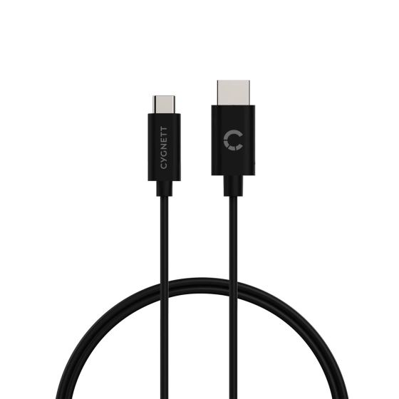 USB-C vers HDMI 4K cable (1,8m) Black - Cygnett